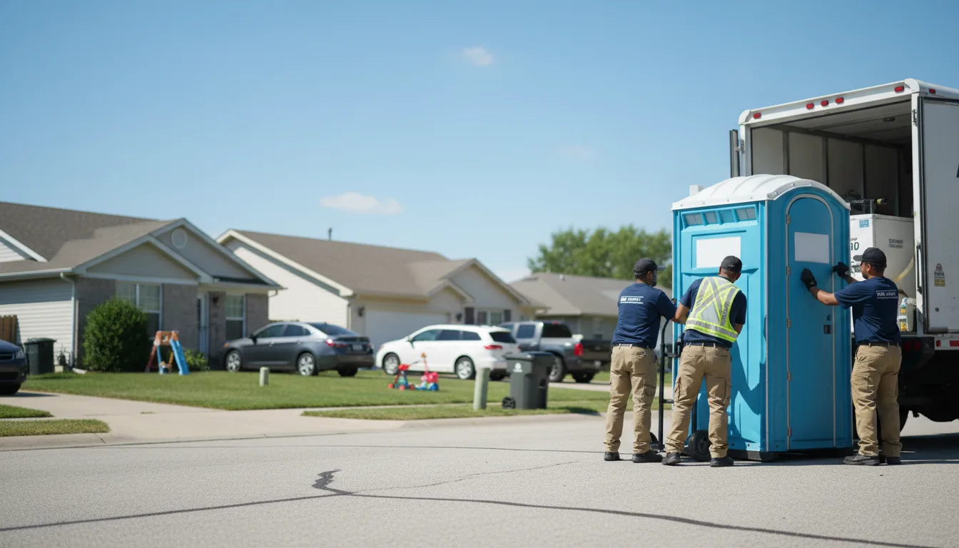 Standard Porta Potty Rentals in Plano, IL near me